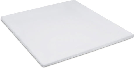 Cinderella sundays hoeslaken - topper - 100% katoen-satijn - 180x220 cm - tot 15 cm - lichtgrijs