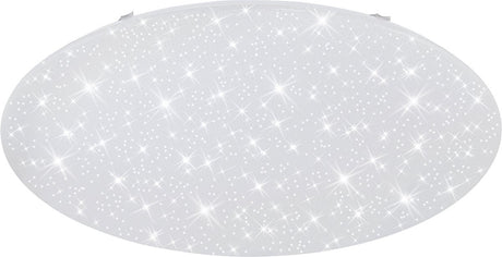 Czasownik Briloner - lampa sufitowa LED - w komplecie. pilot zdalnego sterowania - regulacja temperatury barwowej CCT - możliwość ściemniania za pomocą pilota - funkcja oświetlenia nocnego - IP20 - 25 000 godzin świecenia - ø76 x 12,5 cm