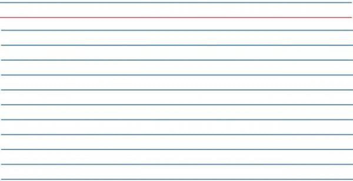 Karta systemu Kangaro - 150 x 200 mm - żyłka - 100 sztuk