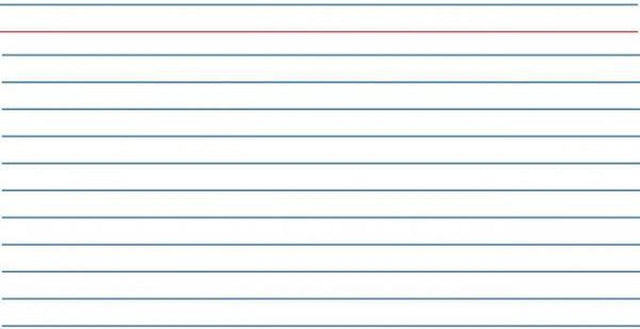 Karta systemu Kangaro - 150 x 200 mm - żyłka - 100 sztuk