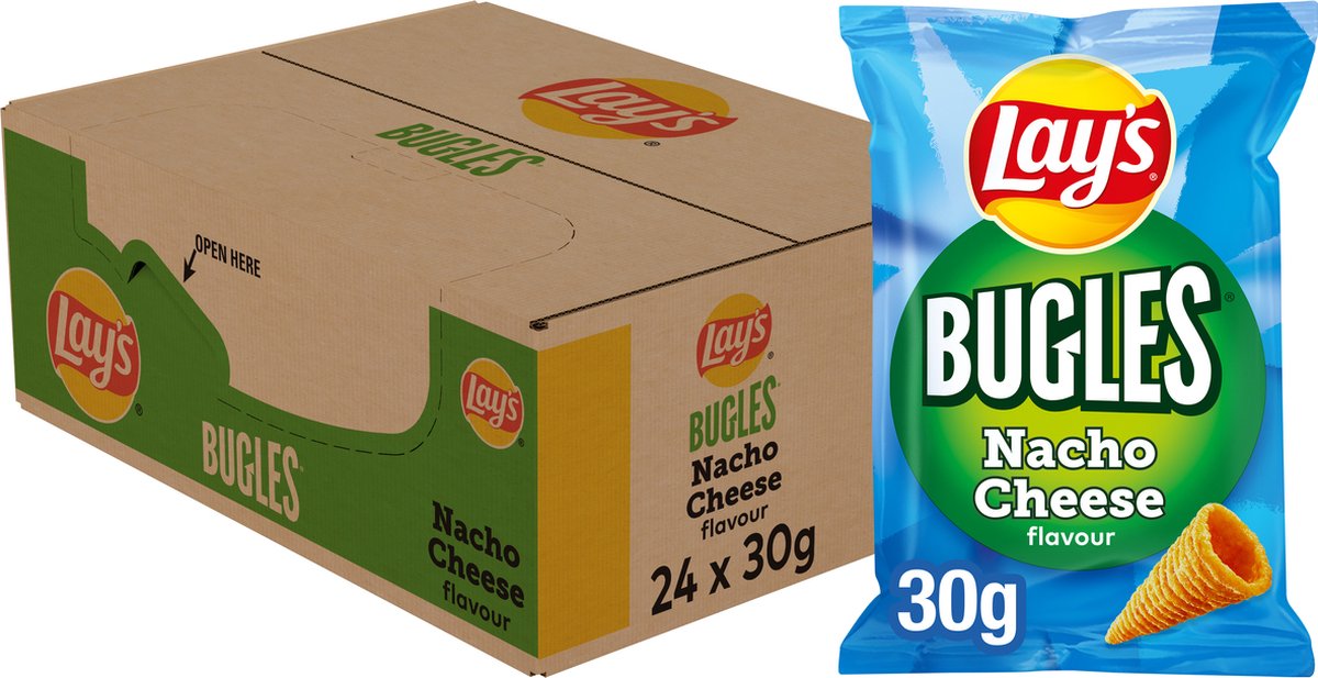 Lay's Bugles ser nacho - frytki - 24 x 30 gramów