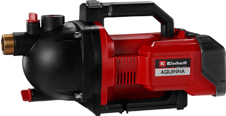 Akumulatorowa pompa ogrodowa Einhell aquinna li solo - power x-change - 36v li-ion - 2,6 bar - 3000 l h - 2-stopniowy wyłącznik ekologiczny - śruba do napełniania i spustu wody - zabezpieczenie termiczne - bez. akumulator i ładowarka