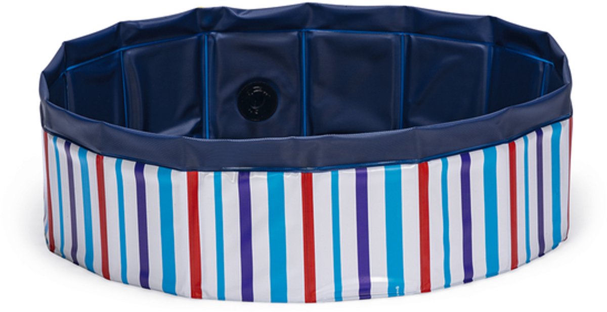 Beeztees zraszacz dla psa - basen dla psa - niebieski - s - śr. 80x20cm