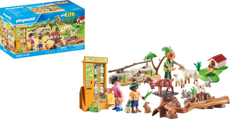 Playmobil my life 72007, zoo, 4 lata, wielokolorowy, plastikowy