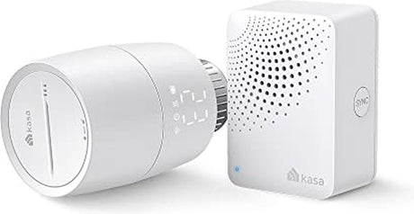 Zestaw termostatyczny zawór grzejnikowy Tp-link ke100 - zestaw startowy - smart - kasa smart