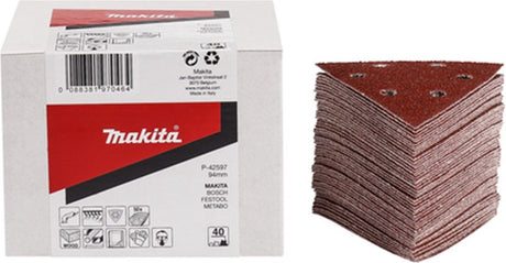 Akcesoria Makita Makita P-42628 papier ścierny 3-k K100 czerwony v.