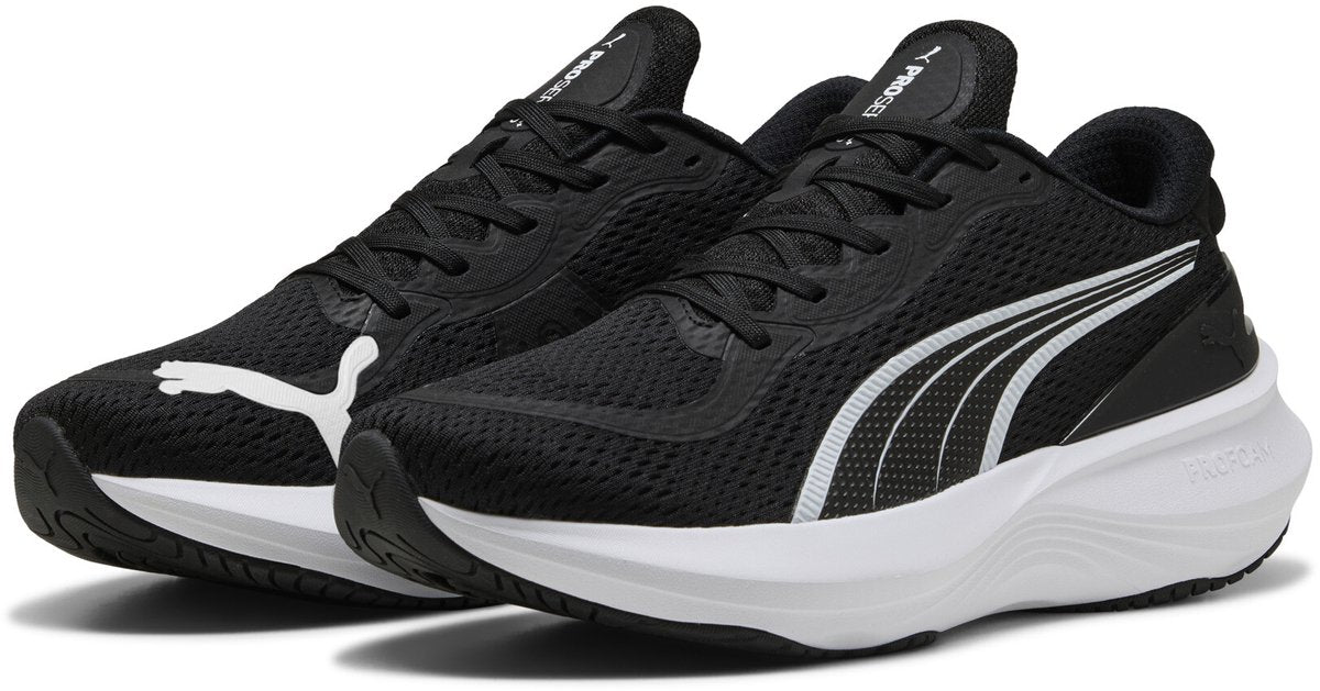 Buty sportowe unisex Puma scend pro 2 - czarno-białe