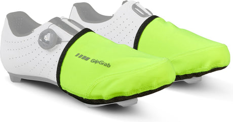 Gripgrab - wiatroszczelne odblaskowe ochraniacze na palce rowerowe ocieplacze na palce wiatroszczelne do butów szosowych - żółte odblaskowe - unisex - rozmiar xxl xxxl (46-49)
