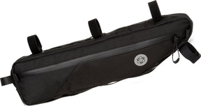Agu venture - frame tas - 3l - tube frametas - zwart - waterafstotend - gerecycled polyester - 3m reflectie - ykk ritssluiting - hydratatie poort