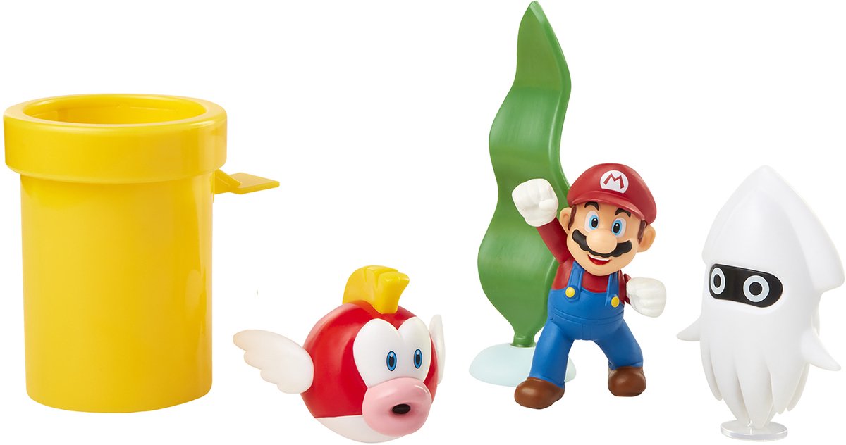 Jakks Nintendo 6cm podwodna diorama