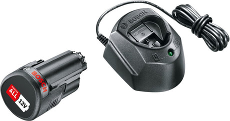 Akcesoria Bosch - zestaw 1a ładowarka i 1x akumulator Li-Ion 1,5 Ah 12 V 1600a01l3d