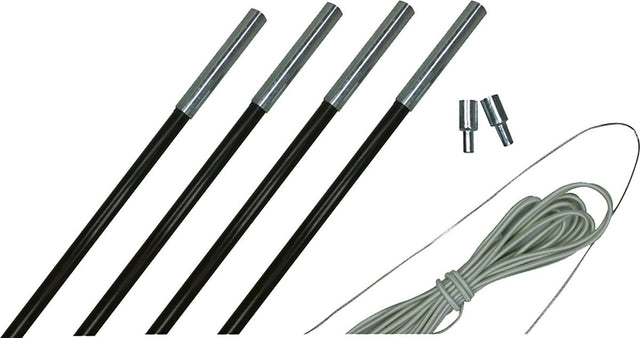 Eurotrail stokkenset fiber - 8,5mm - 350-400