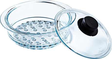 Kosz parowy Pyrex z pokrywką - ø20 cm -