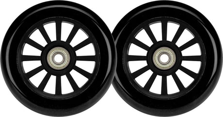 Black dragon wielenset voor stuntstep - 2 stuks incl lagers - zwart - 100 mm