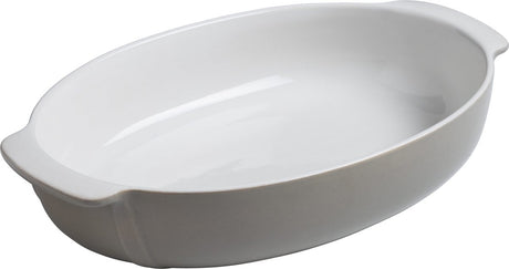 Forma do pieczenia Pyrex, owalna, szara, 30 x 20 cm - | podpis
