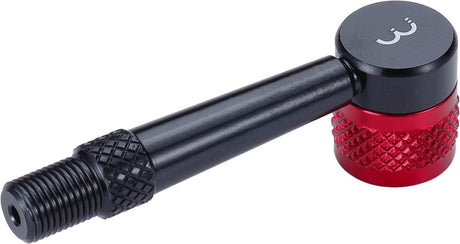 Bbb adapter zaworu rowerowego 90 stopni - adapter pompki rowerowej do trudno dostępnych miejsc - głowica pompki zawór francuski Presta - mocowanie rurki powietrznej bfp-94