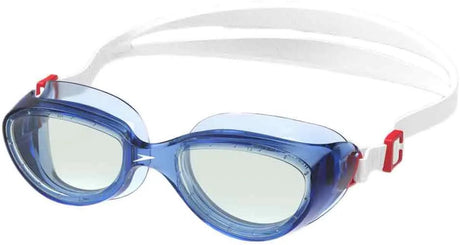 Okulary pływackie Speedo futura hydrospex - wygodne okulary do nurkowania dla dorosłych - przeciwmgielna ochrona UV - rekreacyjne okulary do pływania z regulowanym paskiem - czarno-szare