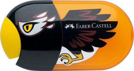 Temperówka Faber-Castell z gumką - motyw orła - 2-otworowa - fc-183527