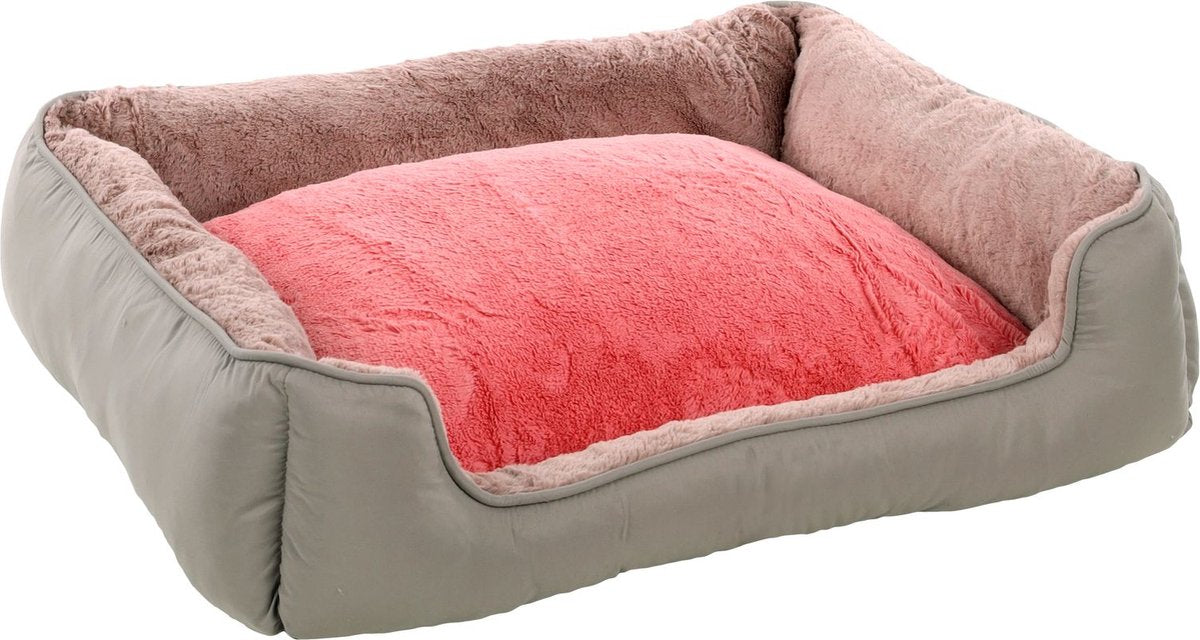 Kosz flamingowy oddi prostokątny różowy - 80 x 67 x 22 cm