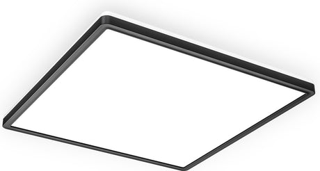 Briloner b.k.licht - lampa sufitowa led - czarny - panel led - lampa sufitowa - l: 29,3cm - 4000k - 2400lm - 18w