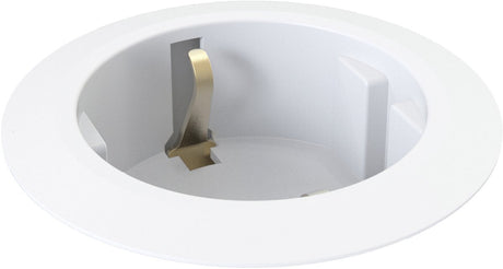 Gniazdo wbudowane Kondator Powerdot mini 51mm, kolor biały