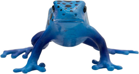 Bullyland 68523 – figurka zabawkowa żaba z zatrutą strzałką lazurowa – ok. 3cm – realistyczne i bogate w szczegóły – idealne jako figurka edukacyjna do zabawy, dekoracja lub drobny upominek dla dzieci od 3 lat.