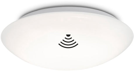 B.K.licht briloner elipso - lampa sufitowa LED - z czujnikiem ruchu - oświetlenie łazienki - lampa sufitowa z czujnikiem - czujnik zmierzchu - timer - ø27,8 cm