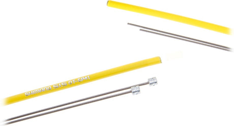 Zestaw linek przerzutki Shimano ot-sp41 optislick do roweru wyścigowego - linki wewnętrzne ze stali nierdzewnej - żółte