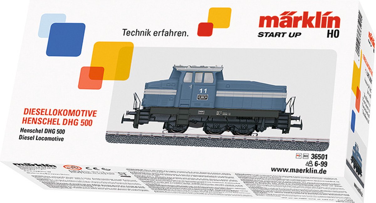 Lokomotywa spalinowa Märklin dhg 500
