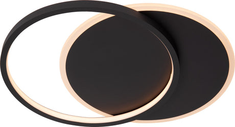 Lucide axelle - lampa sufitowa (lampa sufitowa) - ø 29,5 cm - led 3 stepdim - 1x24w 2700k - czarny