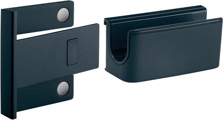 Uchwyt do markerów Sigel - do szklanej tablicy magnetycznej od 3 do 5mm - 75x37x35mm - antracyt - si-gl800