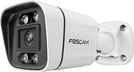 Kamera bezpieczeństwa Foscam v8ep - 8mp - kamera bezpieczeństwa uhd poe ip - wykrywanie osób i pojazdów - biała
