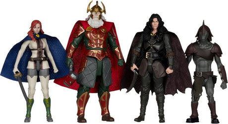 Mcfarlane Toys Władca Pierścieni: Wojna Rohirrimów Figurka 4-pak 10 cm Figurka