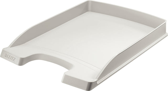 Taca na listy Leitz plus 5237 slim szara