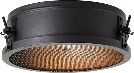 Brilliant Zois - lampa sufitowa (dm 300mm) e27 max 2x60w - czarna