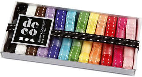 Creativ Company Kolekcja Lint Kolor Stripes, 13st.