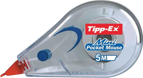 Kieszonkowa mini mysz korekcyjna Tipp-ex 5mmx6m na blistrze