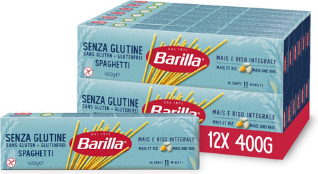 Barilla spaghetti - bezglutenowy - makaron - 12 x 400g