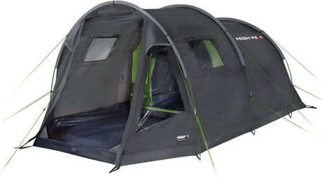 High peak tunneltent torri 4.0, ingenaaide tentvloer, 1,9 m stahoogte, pfc-vrij