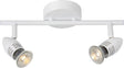 Lucide caro-led - reflektor sufitowy (lampa sufitowa) - led - gu10 - 2x5w 2700k - biały