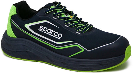 Buty robocze Sparco s1ps esd - impulse want - granatowo zielone — niebieskie — 44