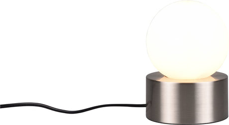 Lampa stołowa Rl live your light reality Countess – nikiel matowy – wył. 1xe14 25w - włącznik dotykowy