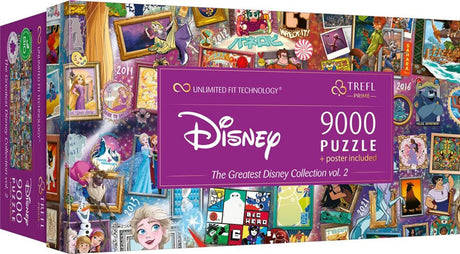 Trefl 9000u - the greatest disney collection volume 2 - legpuzzel 9000 stukjes