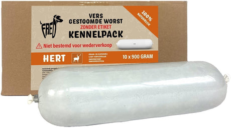 Freds, parzona kiełbasa ze świeżego mięsa, bez zbóż jelenia i glutenu