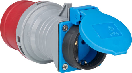 Adapter Brennerstuhl cee cee 400v 16a na 230v 16a gniazdo ze stykiem uziemiającym