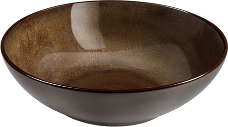 Medard de noblat - uczucie brązu - talerz do sałatek i makaronu 18 cm - 6 sztuk - kamionka