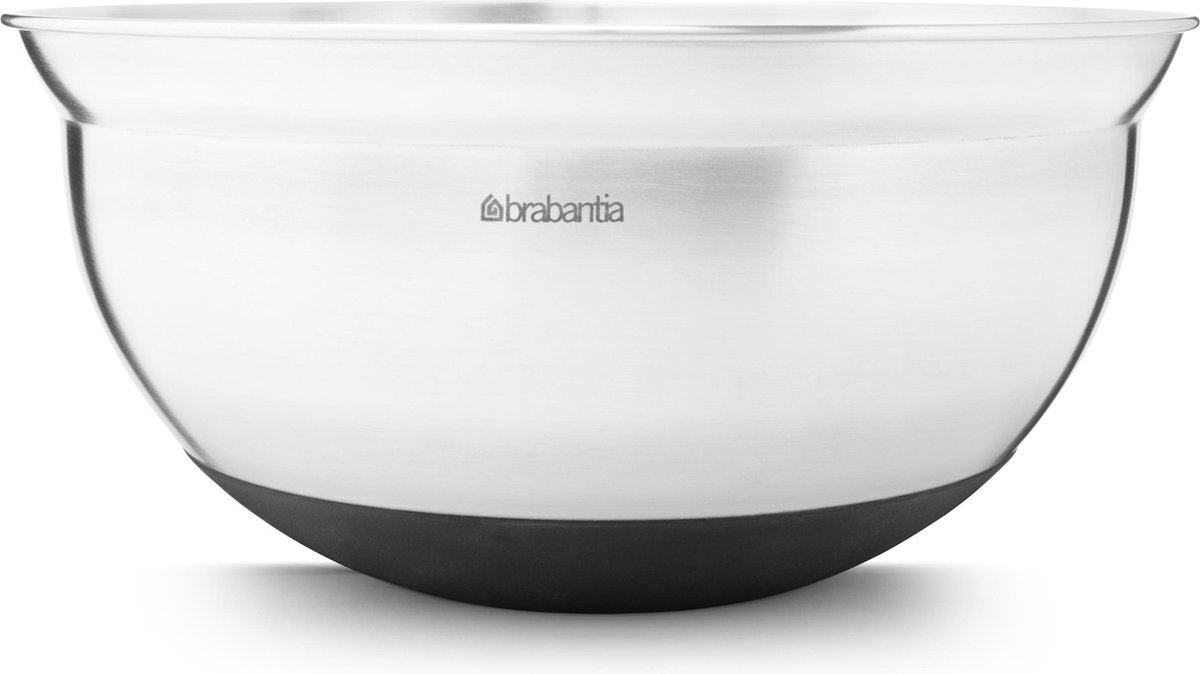 Miska do mieszania o profilu Brabantia - 3 l - uchwyt matowy z czarnym