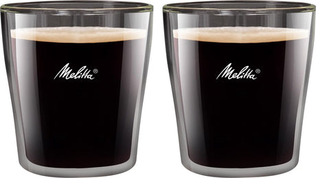 Dwuścienna szklanka do espresso Melitta (zestaw 2 szt.)