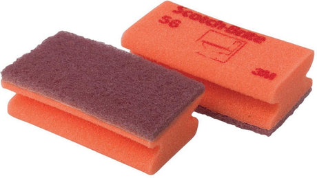 Scotch brite gąbka do szorowania scotch-brite delikatna 70x133mm czerwona