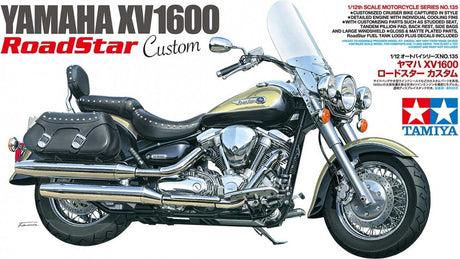 Zestaw modeli pojazdów wojskowych Tamiya - 14135 Yamaha Xv1600 Roadstar niestandardowy plastik - 1:12 - modelarstwo